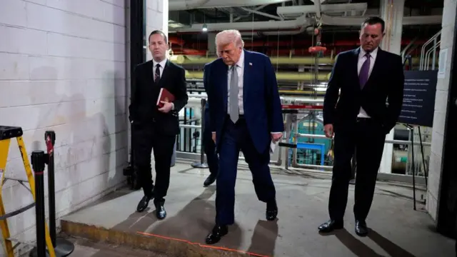 Серджіо Гор (справа) з Дональдом Трампом