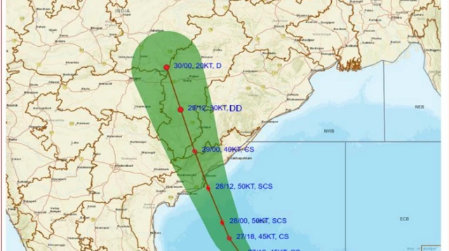 બીબીસી ગુજરાતી હવામાન વરસાદ ચોમાસું વાવાઝોડું આંધ્ર પ્રદેશ બંગાળની ખાડી ઓડિશા ચક્રવાત