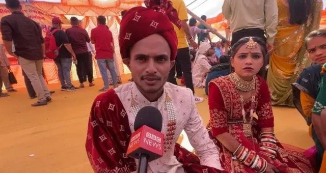 वर अर्जुनभाई आणि त्यांची भावी पत्नी