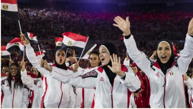 Des athlètes égyptiennes