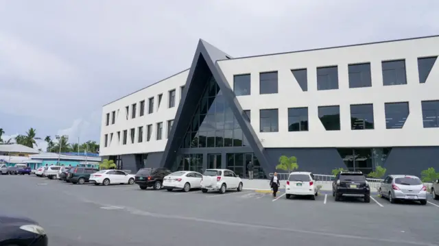 帛琉台湾投资的大楼