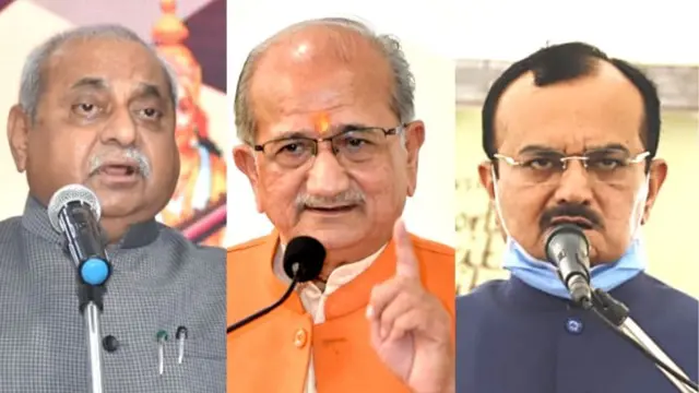 નીતિન પટેલ, ભૂપેન્દ્રસિંહ ચુડાસમા, પ્રદીપસિંહ જાડેજા