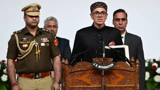 عمر عبد اللہ، کشمیر