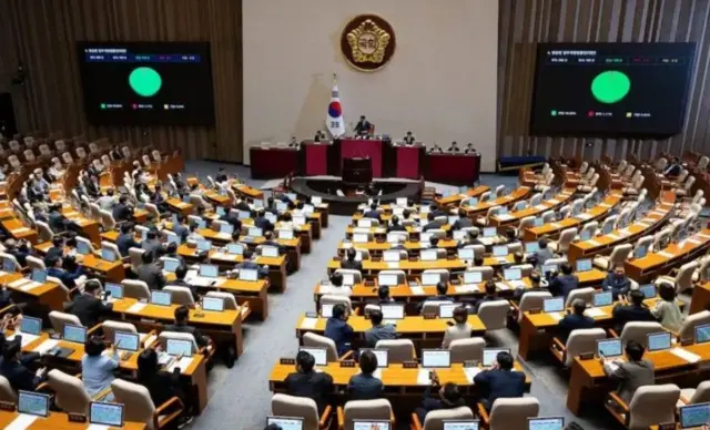 국회 본회의장 모습