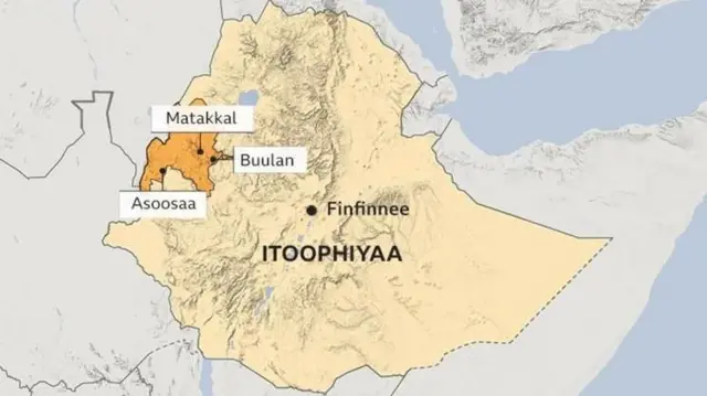 Lixa Itoophiyaa, Naannoo Benishaangul Gumuuz