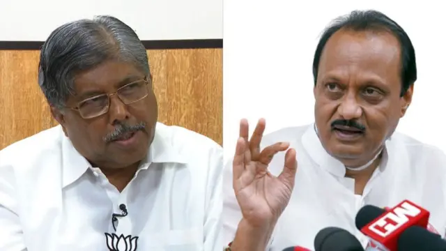 अजित पवार आणि चंद्रकांत पाटील