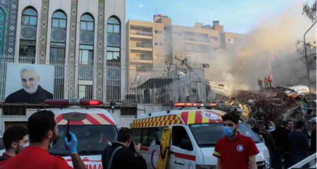 ඉරාන කොන්සල් කාර්යාලයට එල්ල වූ ප්‍රහාරයෙන් ජ්‍යෙෂ්ඨ අණ දෙන නිලධාරීහූ මිය ගියහ