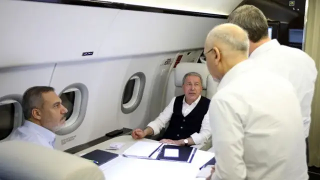 Hakan Fidan iyo Hulusi Aka