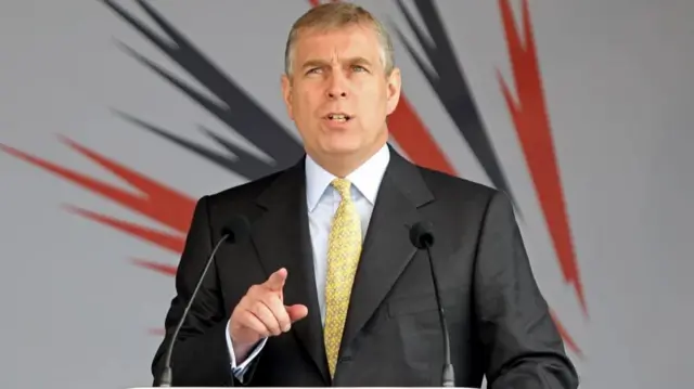 الأمير السابق أندرو شقيق الملك تشارلز الثالث