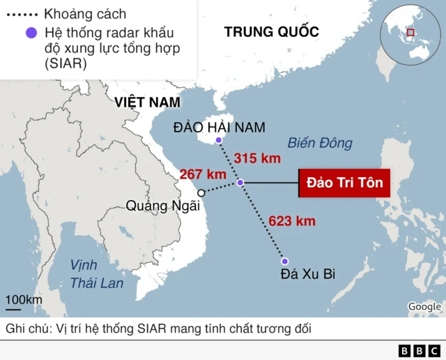 Bản đồ đảo Tri Tôn