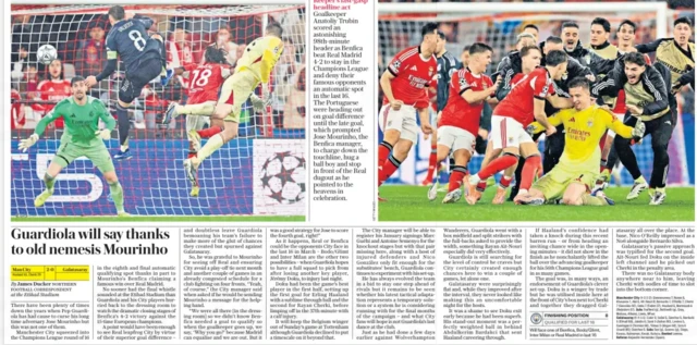 Daily Telegraph gazetesinin bugünkü sayısı