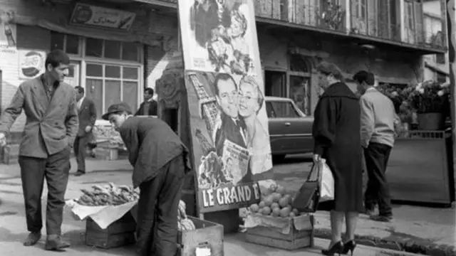 Barabara huko Tehran mnamo Julai 23, 1964.
