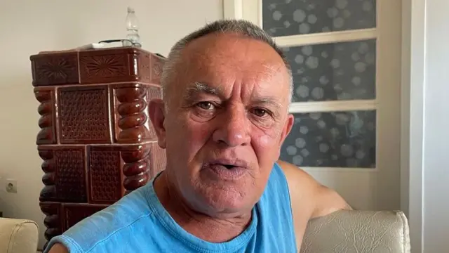 Jovica Piplica u porodičnoj kući u Apatinu