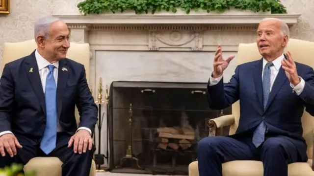  नेतन्याहू और बाइडन की मुलाक़ात