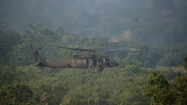 ABD Blackhawk helikopteri 