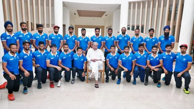 ਓਡੀਸ਼ਾ ਦੇ ਮੁੱਖ ਮੰਤਰੀ ਨਾਲ ਭਾਰਤੀ ਹਾਕੀ ਟੀਮ 