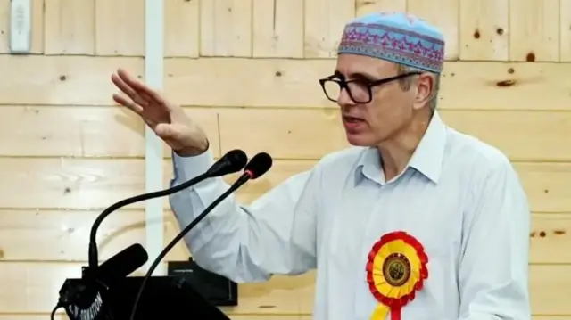 जम्मू-काश्मीरचे मुख्यमंत्री ओमर अब्दुल्ला