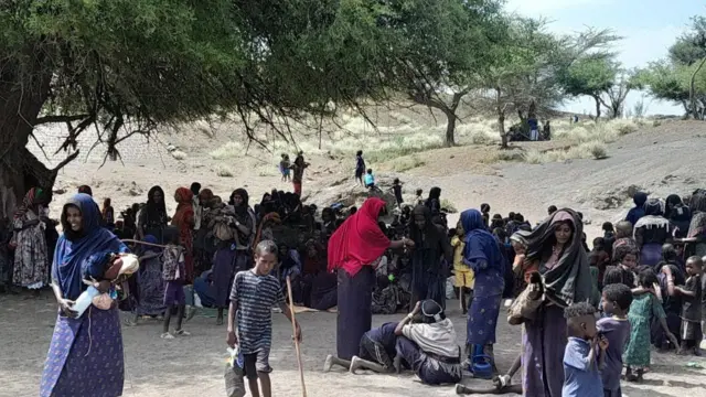 ከመጋሌ ወረዳ የተፈናቀሉ ነዋሪዎች