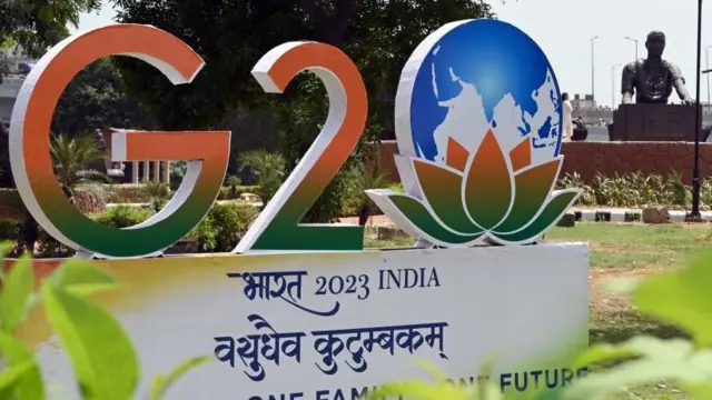 दिल्ली में जी-20 शिखर सम्मेलन की तैयारी.