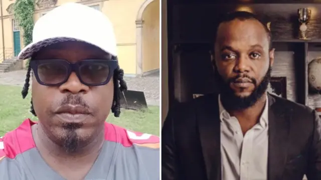 Collage image of Eedris Abdulkareem and Seyi Tinubu