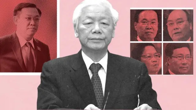 Ông Vương Đình Huệ, ông Võ Văn Thưởng, ông Nguyễn Xuân Phúc, ông Trần Tuấn Anh, ông Phạm Bình Minh là những ủy viên Bộ Chính trị khóa 13 mất chức khi chưa trọn nhiệm kỳ