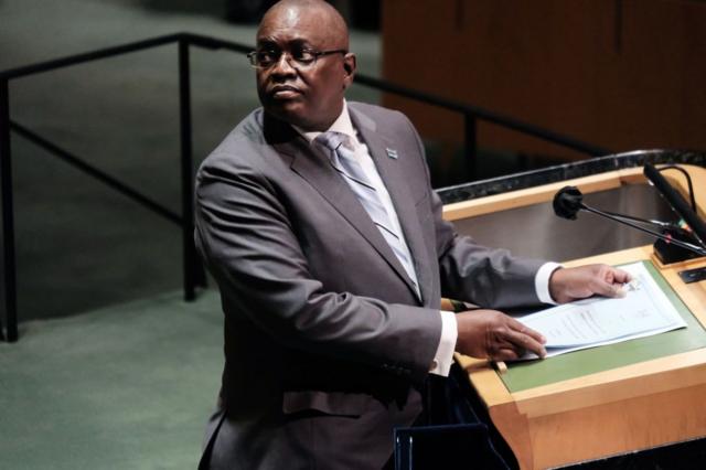 Mokgweetsi Masisi, atual presidente