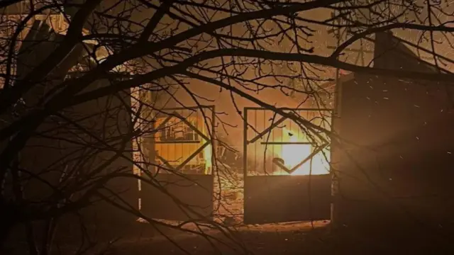 Наслідки вечірнього удару по Херсону