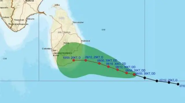 இலங்கைக்கு கடும் எச்சரிக்கை: வங்காள விரிகுடாவில் உள்ள தாழமுக்கம் புயலாக மாறுமா? நிலவரம் என்ன?
