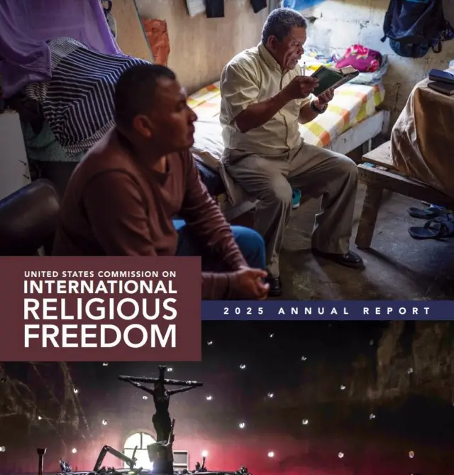 यूएस कमिशन ऑन इंटरनेशनल रिलीजियस फ़्रीडम की रिपोर्ट