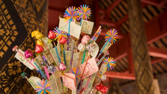 ภาพผ้าป่า 