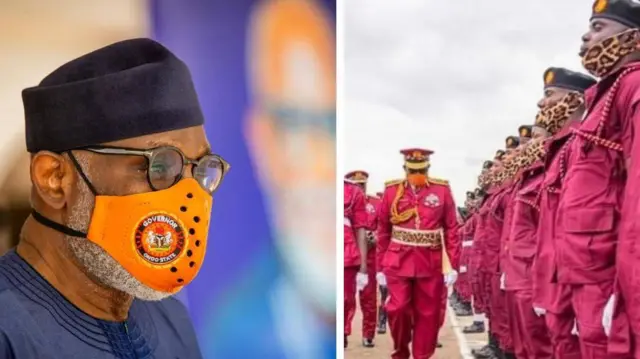 Aka na-achị Ondo steeti nakwa ndị Amotekun