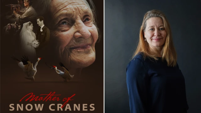 ایریس هرمه، فیلمساز - پوستر فیلم مادر درناهای برفی