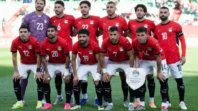 Some players of di Egyptian National team
