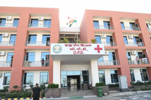 રાજકોટ એઇમ્સના ઓપીડી વિભાગની એક તસવીર