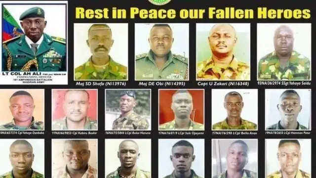 Awon soja ti won pa l'Okuama