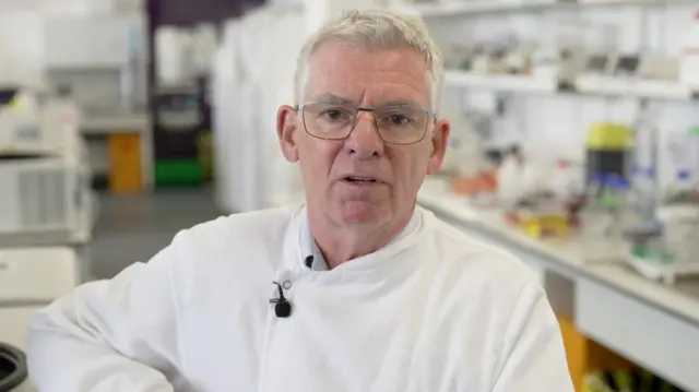 Professor Ian Brown, chefe de Virologia Aviria do Instituto Pirbright, em Woking, Reino Unido
