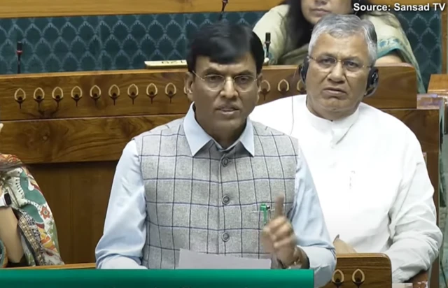 ਕੇਂਦਰੀ ਮੰਤਰੀ ਮਨਸੁਖ ਮਾਂਡਵੀਆ 