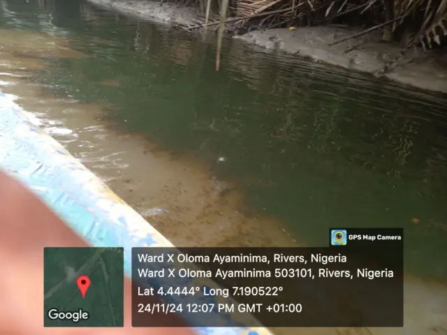 Oil spill for Iloma Community 