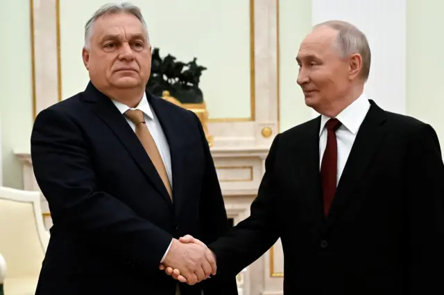 Viktor Orban sastao se sa Vladimirom Putinom 28. novembra 2025. u Kremlju
