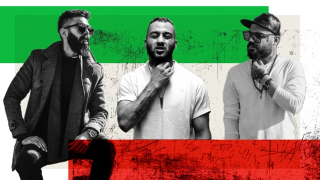 سامان یاسین، توماج صالحی و بهراد علی کناری