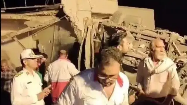 ايران کې د بس چپه کېدل