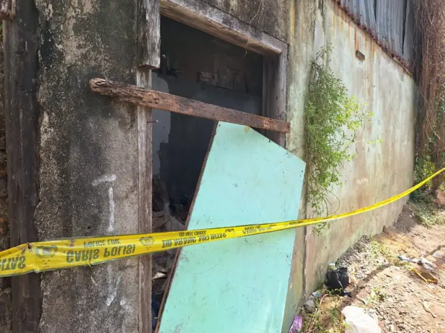 Lokasi kejadian pemerkosaan dan pembunuhan terhadap NJ (12) di Makassar, Sulawesi Selatan
