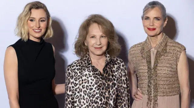 Натали Бай на премьере фильма «Аббатство Даунтон 2»