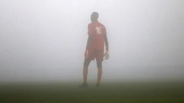 جانب من المباراة بين إثيوبيا وسيرا ليون