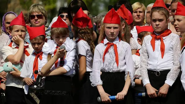 Школа в Донецке, 2016