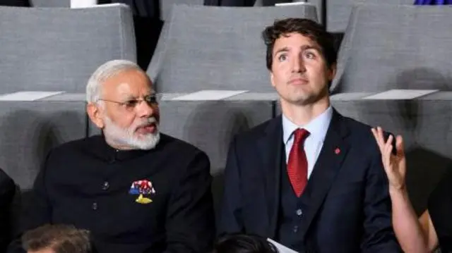 ਨਰਿੰਦਰ ਮੋਦੀ ਅਤੇ ਜਸਟਿਨ ਟਰੂਡੋ