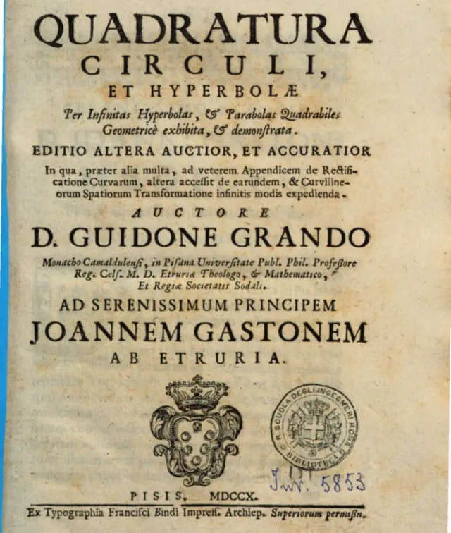 Image tirée du livre « La quadrature du cercle et l'hyperbole ».