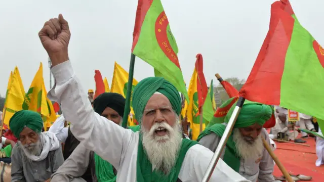ખેડૂતો આંદોલન દિલ્હી 