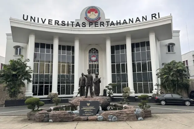 Kampus Unhan di Komplek Indonesia Peace and Security Center (IPSC) Sentul, Kabupaten Bogor, Jawa Barat.