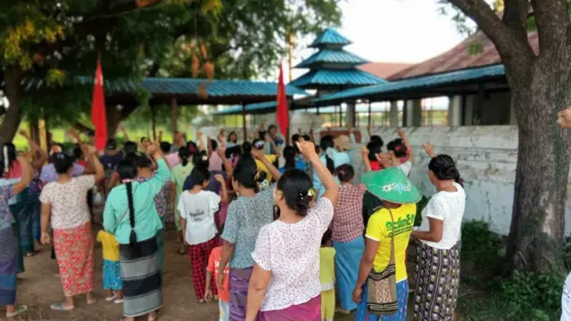 အညာက အာဏာနည်နေ့ ဆန္ဒပြပွဲ 